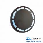 modern IP44 magnifying round Led mirror lights for makeup