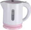0.8L plastic pink electric kettle