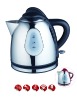 0.8L stainless steel 360 degree rotational electric kettle