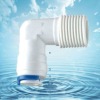 005-B elbow shaped plastic male connector for water treatment