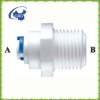 021A straight plastic male connector for RO system
