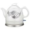 1.0L Ceramic electric kettles with beautiful flowers