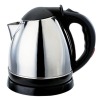 1.0L mini cordless electric kettle stainless steel