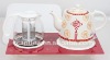 1.0L or 1.2L Ceramic Electric Kettle with teapot