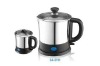 1.2L Stainless steel electric kettle and noodle cooker