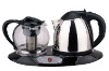 1.2L electric kettle with glass teapot