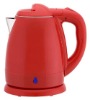 1.2L plastic electric kettles red double shell