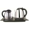 1.2L stainless steel electric tea kettle set