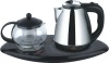 1.6LStainless steel electric kettle with tray