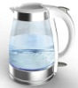 1.7L Glass Stainless Steel Jug Kettle