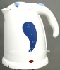 1.7L blue plastic electric kettle