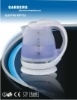 1.7L cordless plastic electric kettle water jug