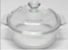 1.7L round casserole with glass cover