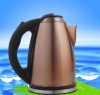 1.8L 1800W brown electric kettle, electric pot, electric hot pot