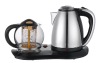1.8L Stainless Steel Electric Kettle with Tea Tray