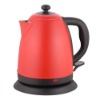 1.8L Stainless steel electric kettle with red color