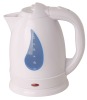1.8L cordless healthy plastic electric kettle/plastic water boiler/plastic Jug kettle