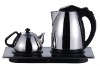 1.8L stainless steel electric kettle set with teapot