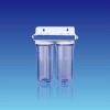 10" double-stage blue bottle water purifier