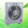 10" rechargeable emergy fan  with LED light XTC-1227