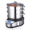 1070W 3 layers Stainless steel  Food Steamer with CE CB CCC