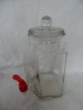 10L Glass Juice Jar with water faucet A