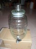 10L Glass Juice Jar with water faucet A90