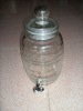 10L Glass Juice Jar with water faucet A91