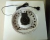 10inch prismatichandheld design heating device  apparatus fan (support with double ring fan)