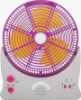 10inch table rechargeable fans with radio