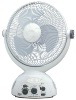 12'' Oscillating Rechargeable fan With Brushless Motor