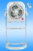 12'' Rechargeable Stand Fan with remote & LED light