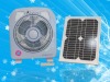 12'' Remote control  Solar fan with LED lights