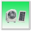 12" Solar Automatic emergency table fan