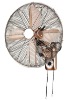 12 inch Antique Metal Wall Fan