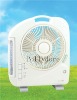 12 inch blade rechargeable fan with LED lights XTC-1258