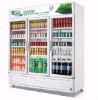 1200L upright display showcase freezer