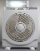 12V 10 inch rechargeable fan with led lamp and 2 batteries