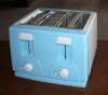 1300W 4 slicer plastic toaster