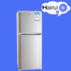 132L silver fridge freezer