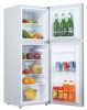 142L DC Solar Double Door Refrigerator with CE E-Mark RoHs