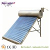 150L non-pressure home solar water heater with assistant tank (CCC,ISO,SGS,BV)