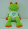 15cm Organic Baby Frog Toy