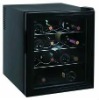 16-bottle Thermoelectric wine cooler Black HCW10B,