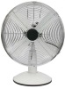 16 inch metal table fan with white color
