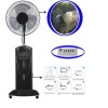 16 inches Remote Controlled Stand Water Mist Fan/Fog Fan/Spray Fan with LCD Display GH2B