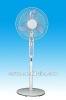16" solar dc stand fan with led light DC-12V16B