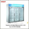 1600L Beverage Refrigerator Showcase for Suprmarket