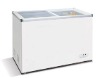 171L Double Glass sliding door Chest Freezer with CE/CB/ROHS