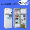 175L Top freezer two door refrigerator